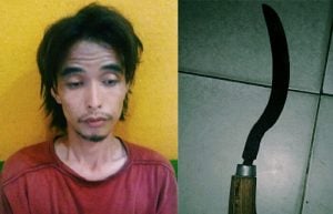 Tak Terima Ditegur, Utuh Cobek Main Bacok