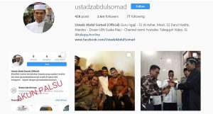 Akun IG Ustaz Abdul Somad Pulih, Menkominfo Bantah Lakukan Pemblokiran