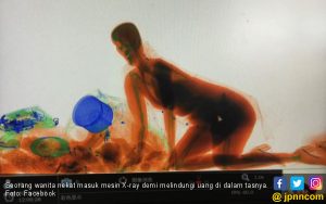 Wanita Nungging di Layar Monitor, Ternyata Ikut Masuk Pemeriksaan X-Ray Takut Duit Hilang