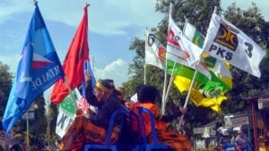 Survei Charta Politika Indonesia, PDIP, Gerindra, dan Golkar Tiga Besar, PPP dan PAN Terancam Tak Lolos Parlemen