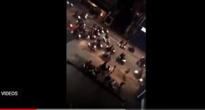 Mencekam, Begini Aksi Gank Motor di Kemang yang Terekam Kamera