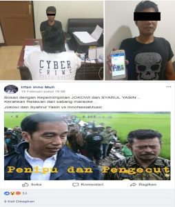 Hina Jokowi dan SYL, Buruh Bangunan Ini Terciduk Tim Siber Polda