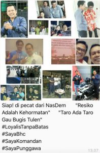 Dukung IYL-Cakka, Wakil Ketua NasDem Barru Rela Dipecat