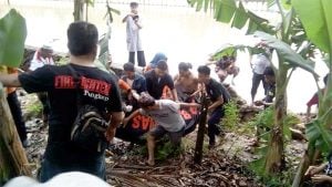Dua Hari Hilang, Amrullah Ditemukan Mengambang di Sungai