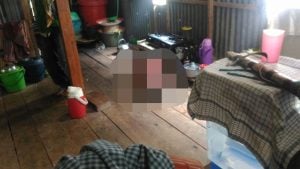 Kakek yang Diduga Gila Bacok Dada Istri hingga Tewas