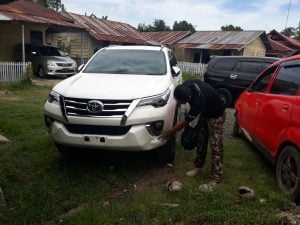 Mobil Calon Wakil Bupati Sinjai Tabrak Anak SD