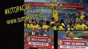 Juara Piala Gubernur Kaltim, Sriwijaya FC Raup Rp 1,435 Miliar