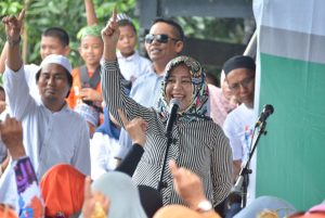 Pembangunan Meningkat, Warga Tellu Limpoe Siap Menangkan FATMA