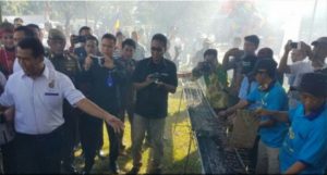 Bakar 35 Ribu Sate, Warga Lampung Selatan Raih Rekor MURI