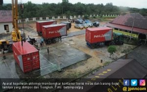 Oknum PT Pelni Jadi Calon Tersangka Ribuan Botol Miras Impor