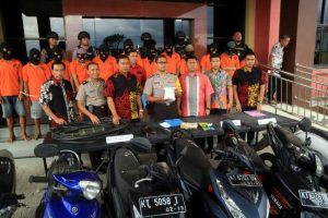 Nih Lihat, Ada Seribu Lebih Motor yang Terjaring Razia