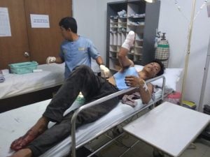 HOROR! Tiba-tiba Ipar Ditebas Pakai Parang, Tangan Kanan Lepas