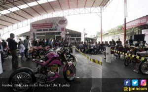 1.900 Modifikator Adu Kreasi di Kontes Modifikasi Honda