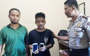 Palak Bocah Pakai Parang, Dua Pemuda Diringkus Polisi