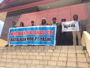 Walhi Minta Penjabat Gubernur Sulsel Hentikan Reklamasi CPI