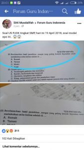 Soal Ujian SMP Bahas Seks Bebas Bikin Geger Netizen