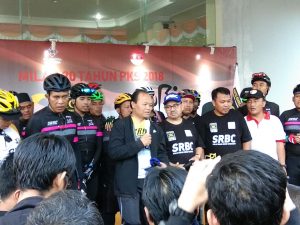 Aksi Road to Jakarta 500 KM,  HNW: Politik PKS Itu Sehat