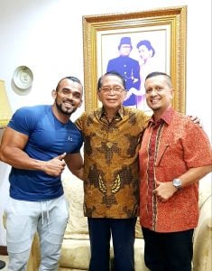 Bangun Olahraga Malut, Abdul Gafur Gandeng Perbafi