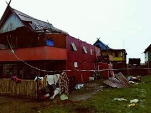 Angin Puting Beliung Rusak Tujuh Rumah Warga