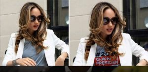 Tagar #2019GantiPresiden di Kaos Cinta Laura Ternyata Editan
