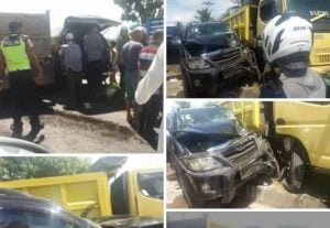 Pimpinan Ponpes DDI Mangkoso Kecelakaan di Barru