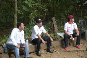 Cakka Ajak Timnya Nikmati Taman Nasional Bulusaraung