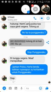 Oknum Minta Pulsa Catut Nama Ichsan Yasin Limpo