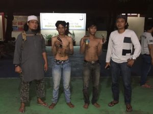 Nodai Ramadan dengan Perang Kelompok, Dua Pemuda Terciduk