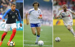Kylian Mbappe Warisi Nomor Keramat Platini dan Zidane