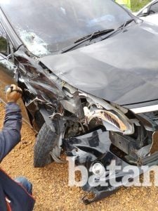 Mobil Dinas Tabrakan, Pemotor Tewas, Camat dan Staf Selamat