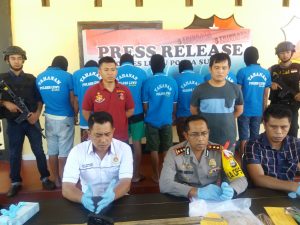 Tujuh Tersangka Penganiayaan di Waltim Terancam 12 Tahun Penjara