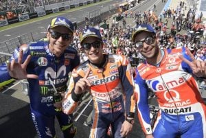 Hasil GP Prancis 2018: Sudah Akur, Marquez dan Rossi Kompak Naik Podium