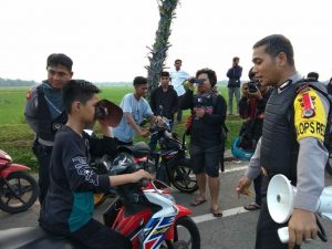 azia Balapan Liar, Polres Gowa Ringkus Ratusan Motor