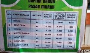 Pemkot Parepare Gelar Pasar Murah, Ini Daftar Harganya
