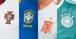 Piala Dunia 2018, Ini Dia Penampakan Jersey 32 Negara