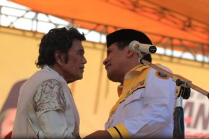 Rhoma Irama: Jangan Dipecah Belah, Mari Bersatu Coblos NH-Aziz
