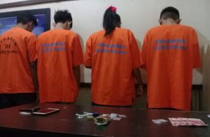 Ibu Dua Anak Diciduk Narkoba Bersama Tiga Pria Rekannya