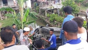Kondisi Wakil Ketua Pengadilan Agama Bone Setelah Mobil yang Ditumpangi Terbalik