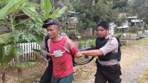 Orang Gila Keluar Rumah Bawa Parang, Dua Tewas