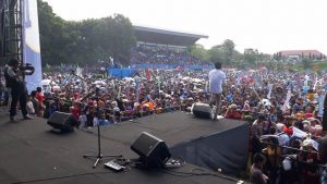 Lautan Manusia Warnai Kampanye Akbar PAMMASE
