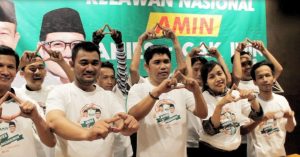 Anak Muda Depok Deklarasi Anies-Muhaimin Pasangan di Pilpres 2019