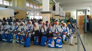 Pelepasan Calon Jamaah Haji Kloter Pertama Makassar, Ini Jumlahnya