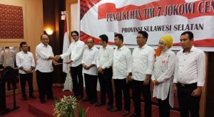 Tim Tujuh Jokowi Center Sulsel Resmi Dikukuhkan, Ini Tugasnya…
