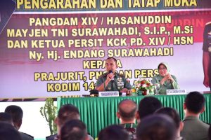 Kunker di Selayar, Pangdam Hasanuddin Salut Ketulusan Prajuritnya