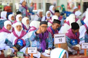 160 JCH Kabupaten Luwu Timur Tiba di Asrama Haji Sudiang