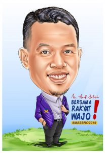Arif Saleh Sampaikan Ucapan Selamat Datang ke Jamaah Haji Wajo