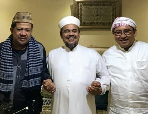 Usai Pengajian, Fadli Zon dan Fahri Hamzah Ketemu Habib Rizieq