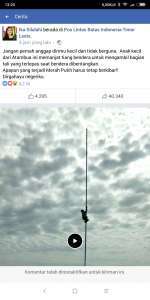 Viral, Siswa SMP Menuai Pujian Saat Selamatkan Tali Pengibar di Perbatasan Timor Leste