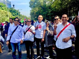 Ikut Antar ke KPU, RNB Yakin Jokowi-Ma’ruf Menang Telak