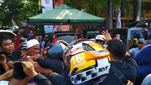 Diduga Provokasi Simpatisan Deklarasi #2019GantiPresiden, Seorang Pria Hampir Dimassa